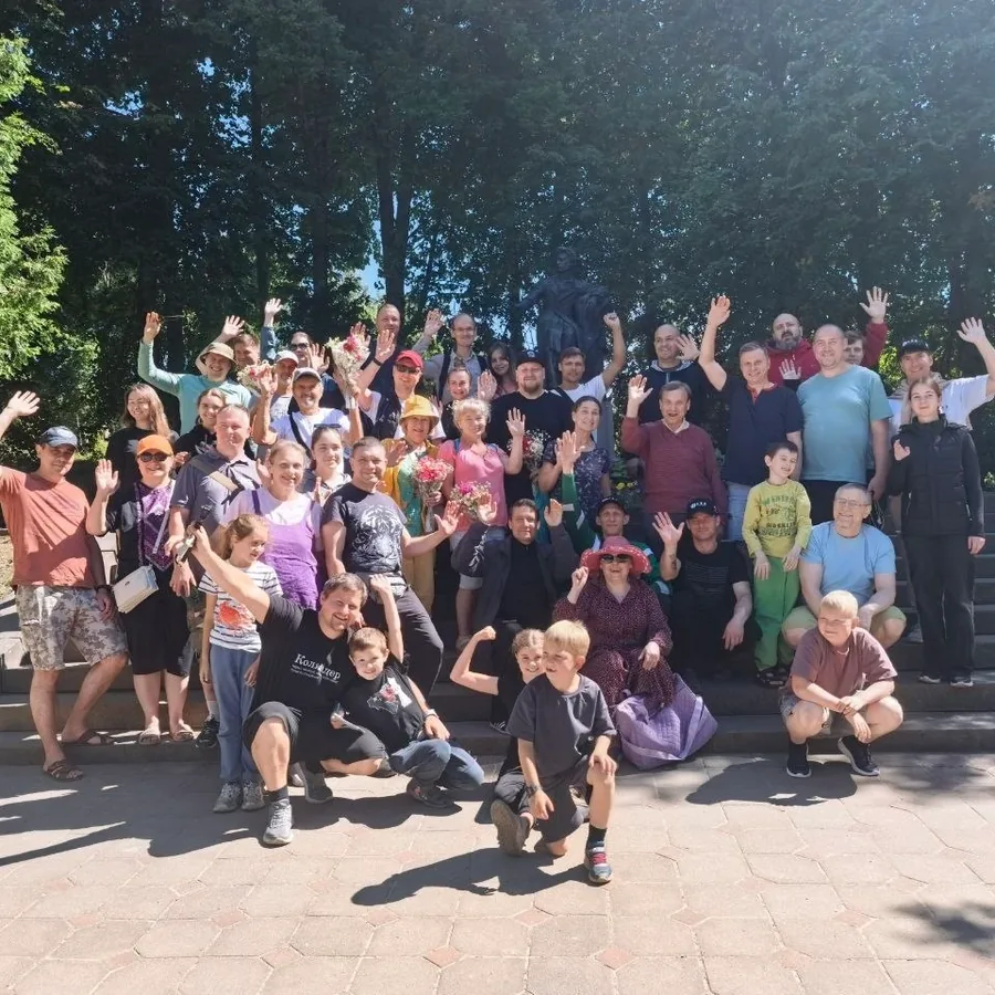 Участники клуба в Брылино